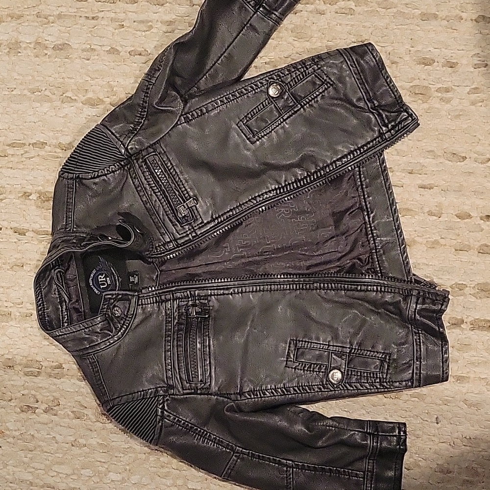 Urban republic faux leather moto jacket 2T